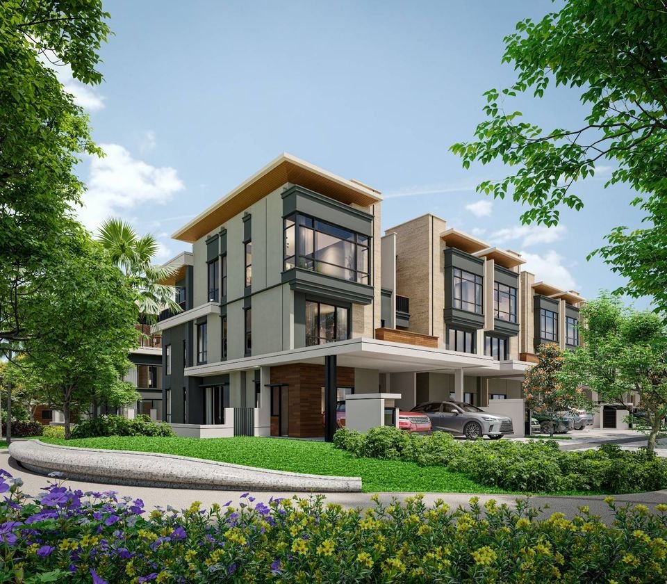 Parkhomes streetscape
